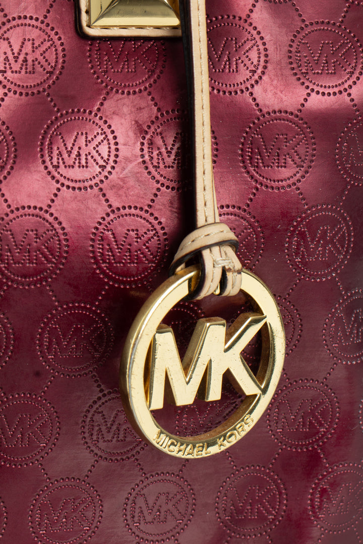 Bolsa Michael Kors rojo, detalle 13 – ClosetRehab