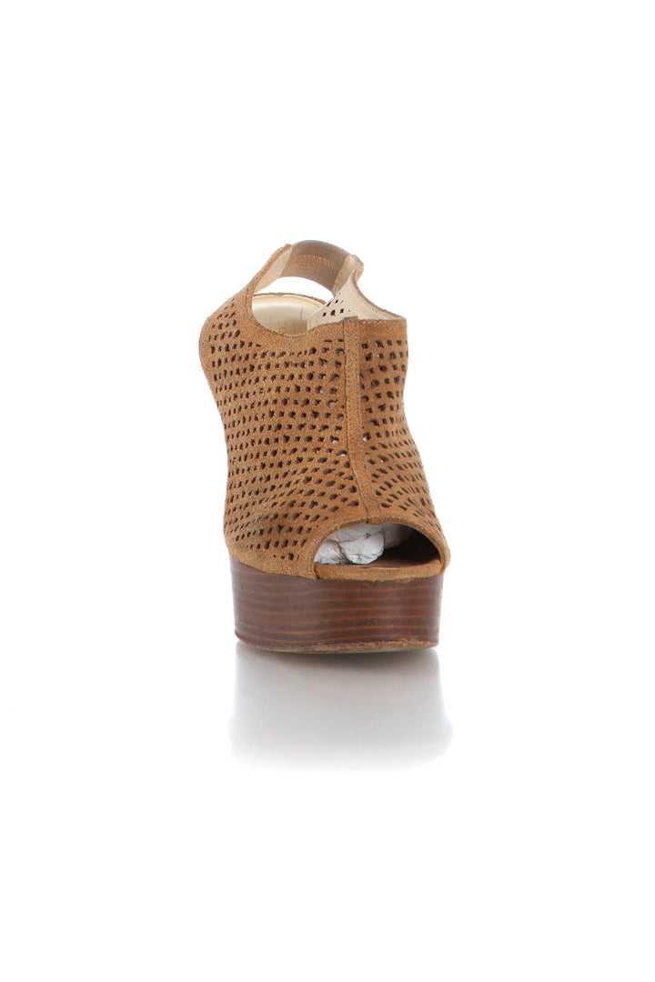 Zapato Coach café, vista posterior – ClosetRehab