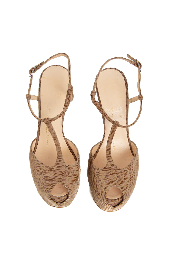 Zapato Giuseppe Zanotti beige, detalle 9 – ClosetRehab