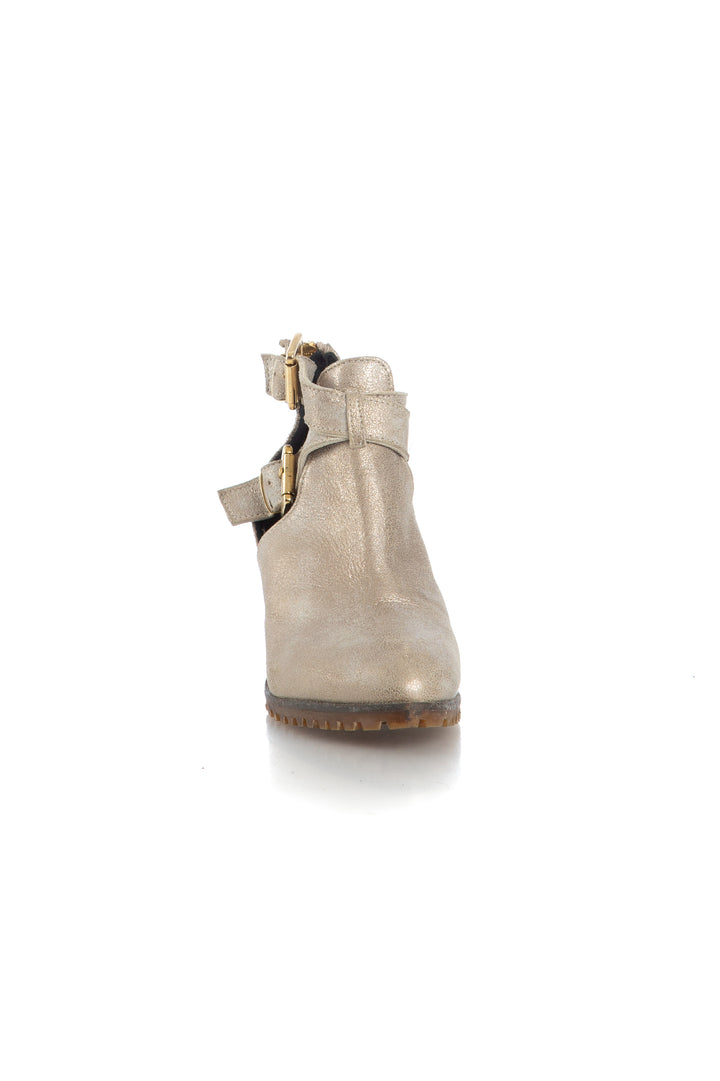 Bota Fred Segal gris, vista posterior – ClosetRehab