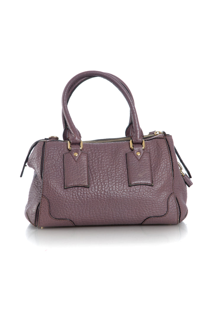 Bolsa Burberry morado, detalle 5 – ClosetRehab