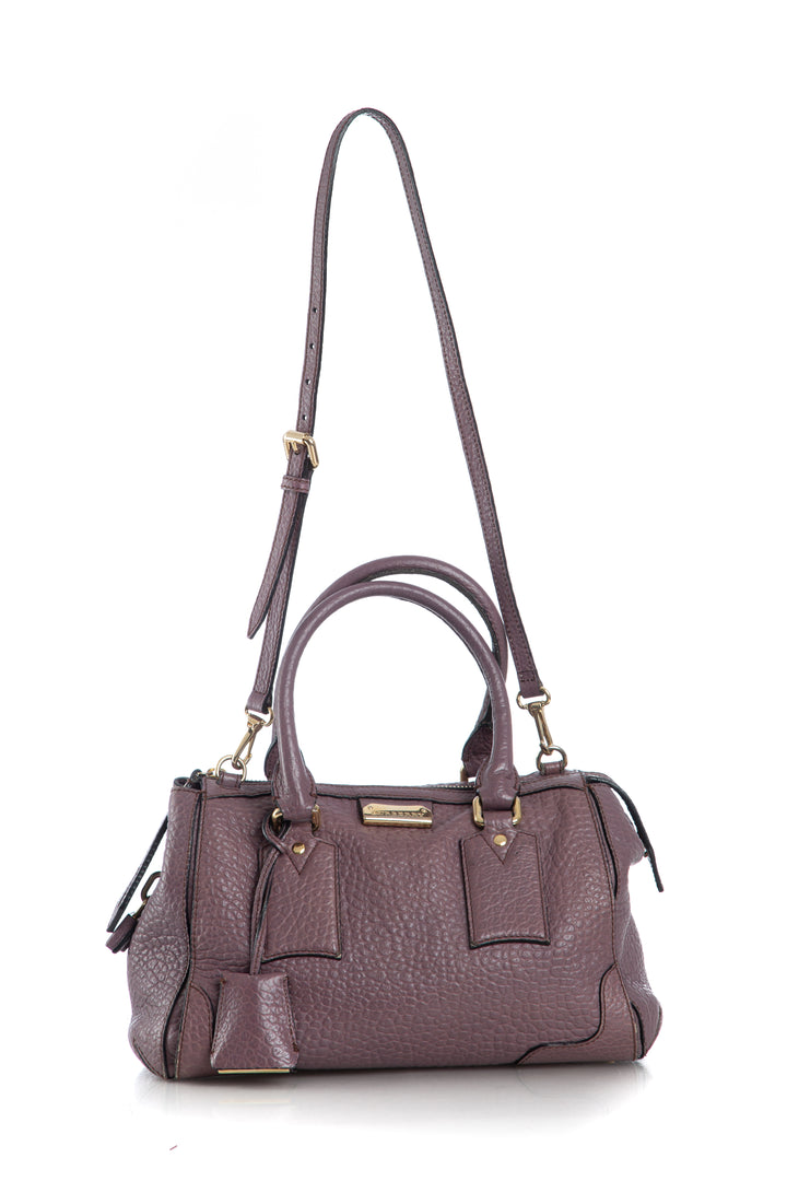 Bolsa Burberry morado, detalle 6 – ClosetRehab
