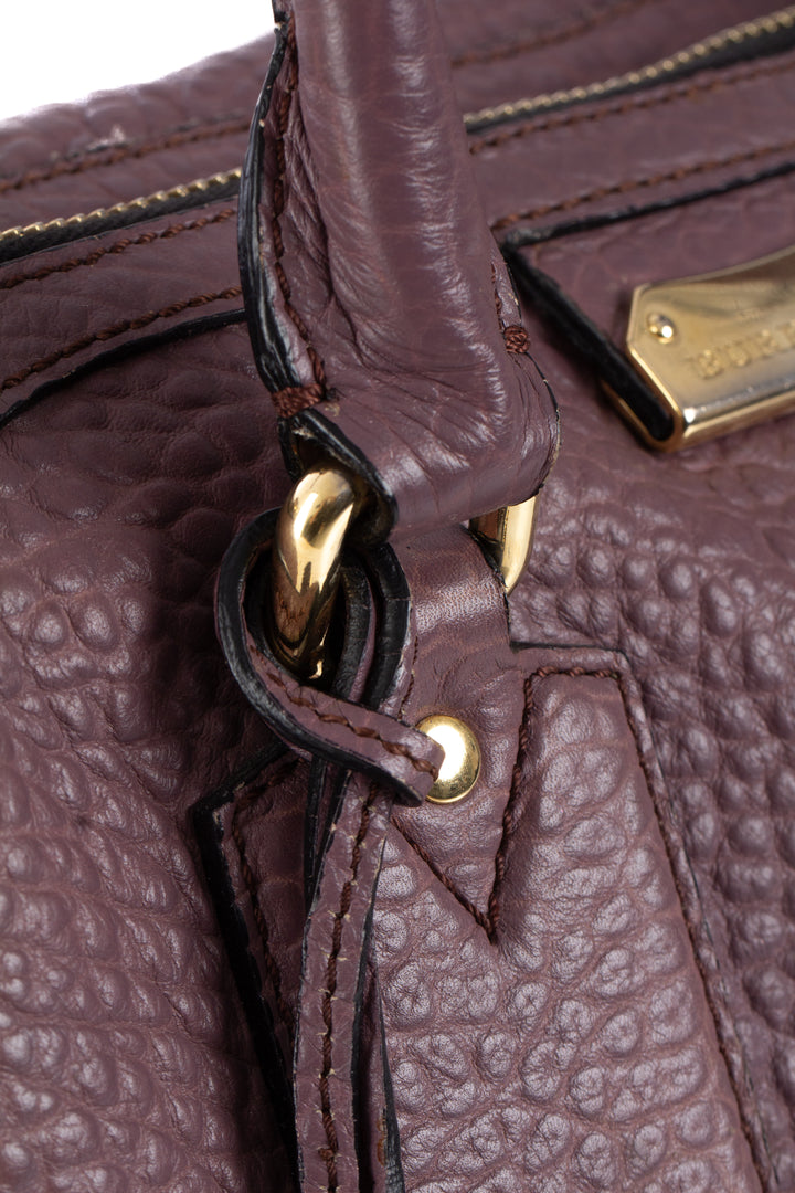 Bolsa Burberry morado, detalle 8 – ClosetRehab