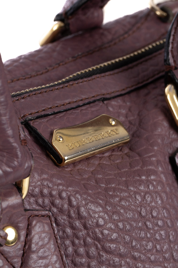 Bolsa Burberry morado, detalle 9 – ClosetRehab