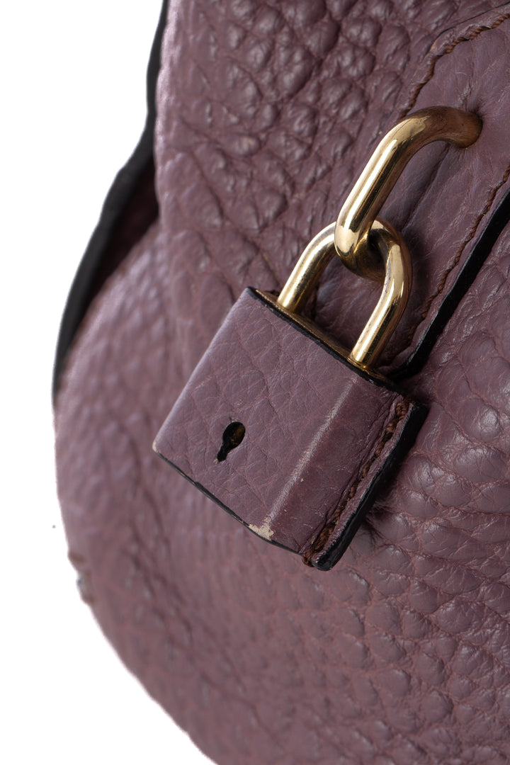 Bolsa Burberry morado, detalle 11 – ClosetRehab