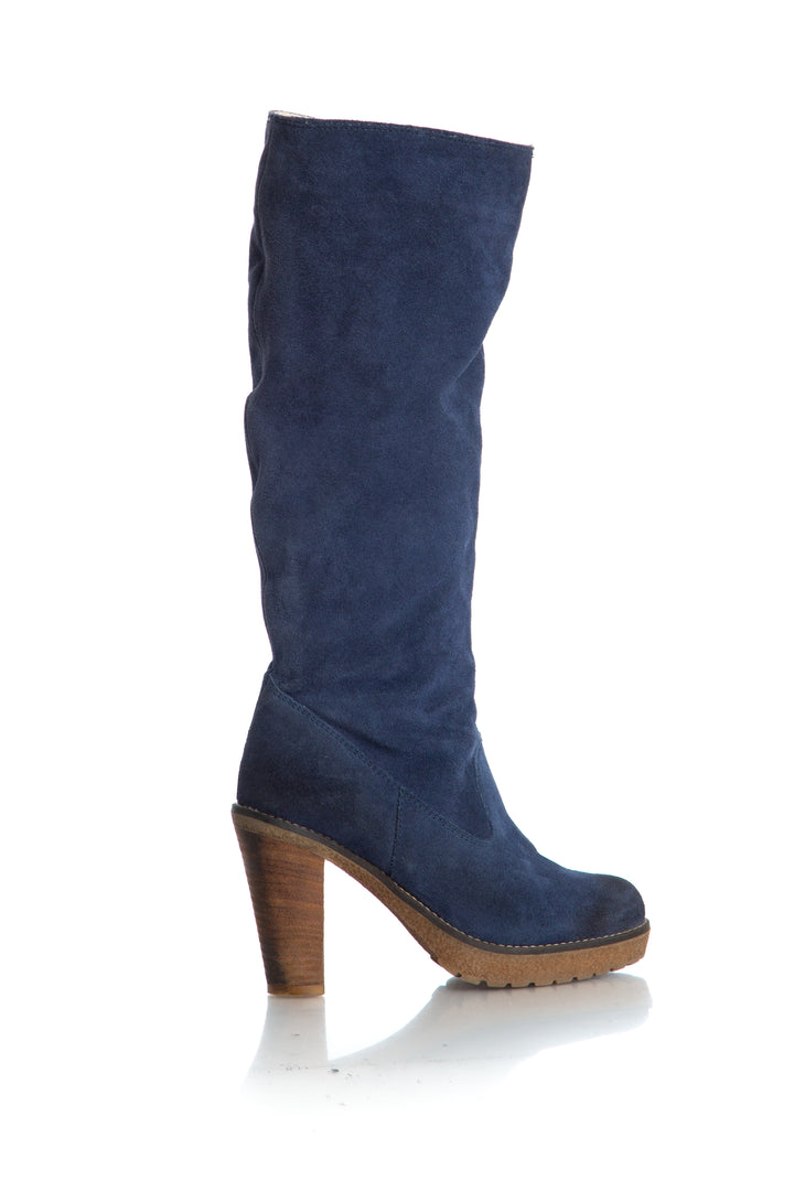 Zapato branchini azul, vista frontal – ClosetRehab