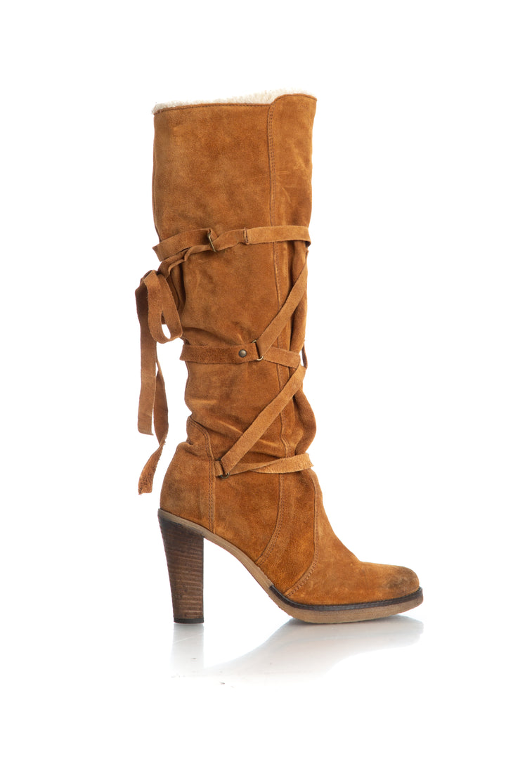 Bota branchini café, vista frontal – ClosetRehab