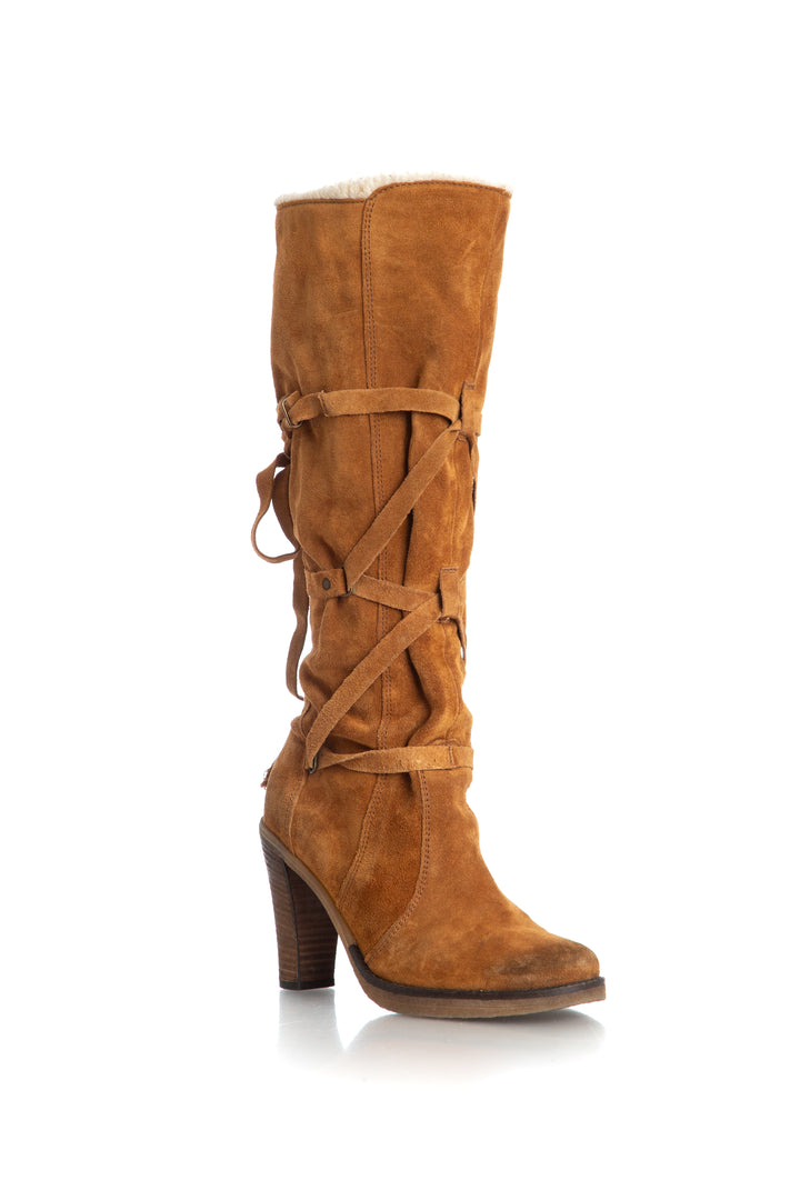 Bota branchini café, vista lateral – ClosetRehab