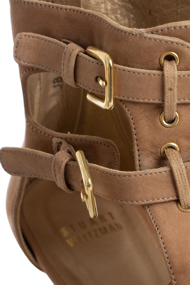 Zapato Stuart Weitzman café, detalle 10 – ClosetRehab