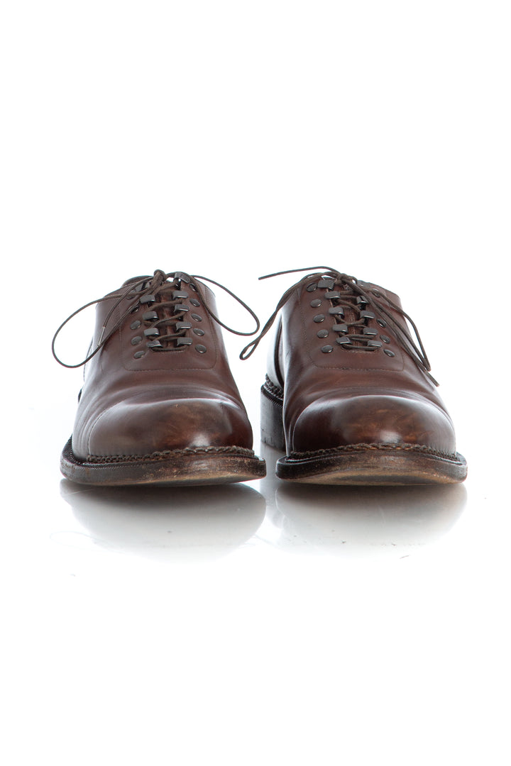 Zapato Louis Vuitton café, detalle 6 – ClosetRehab