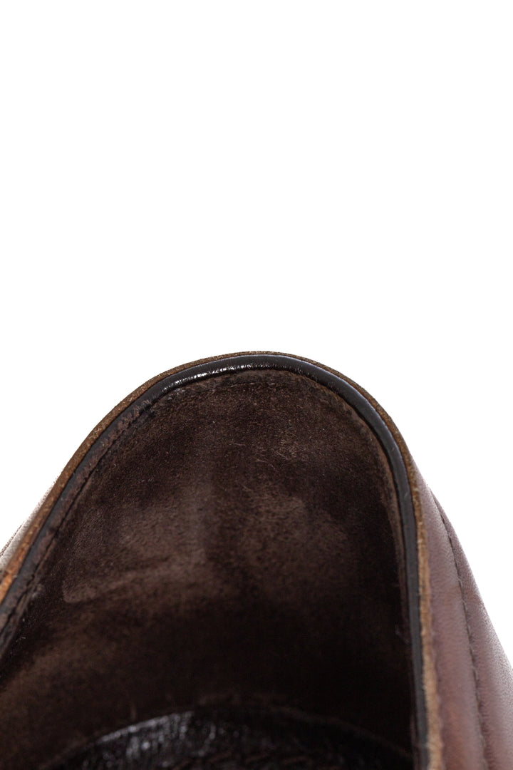 Zapato Louis Vuitton café, detalle 13 – ClosetRehab