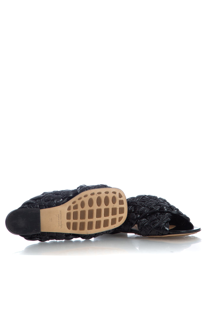 Zapato Bottega Veneta negro, detalle 8 – ClosetRehab