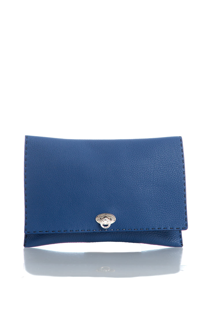 Bolsa Fendi azul, vista frontal – ClosetRehab
