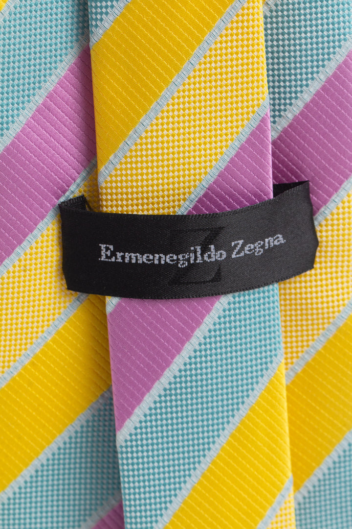 Accesorio Ermenegildo Zegna amarillo, detalle 5 – ClosetRehab