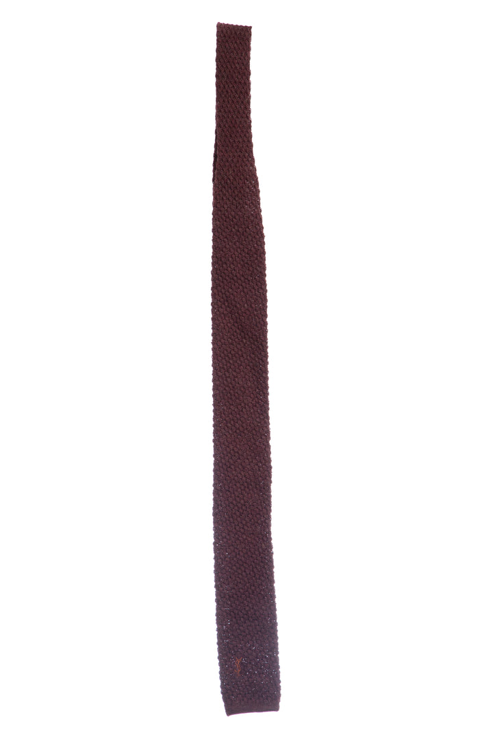 Accesorio Yves Saint Laurent café, vista posterior – ClosetRehab
