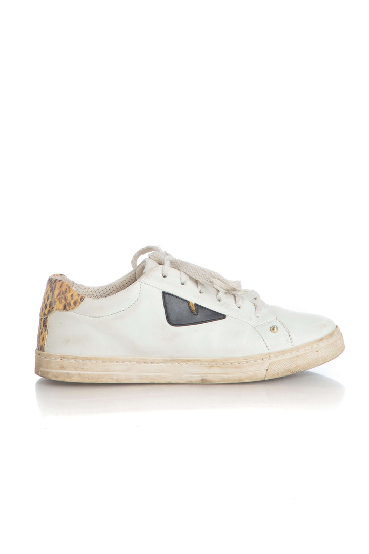 Zapato Fendi café, vista frontal – ClosetRehab