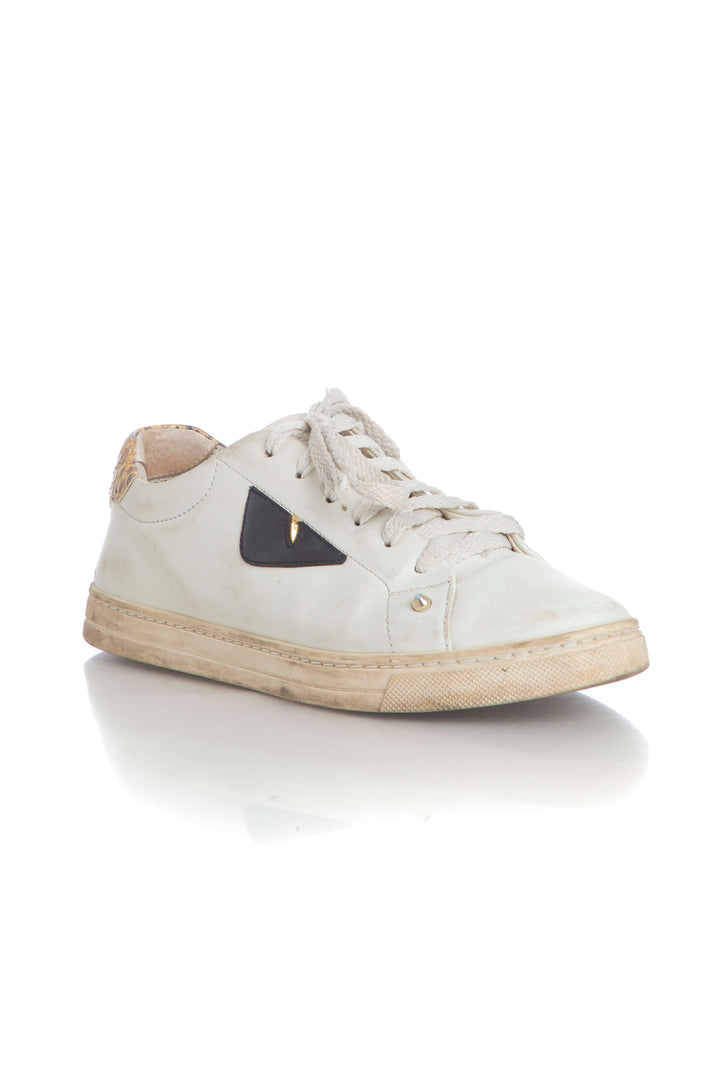 Zapato Fendi café, vista lateral – ClosetRehab