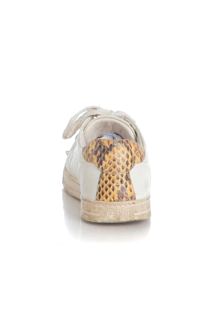 Zapato Fendi café, detalle – ClosetRehab