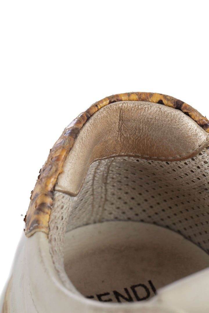 Zapato Fendi café, detalle 11 – ClosetRehab