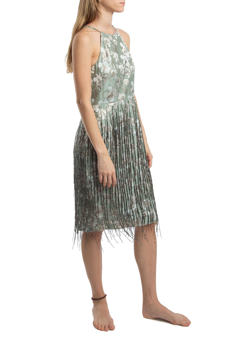 Vestido Badgley Mischka, vista posterior – ClosetRehab