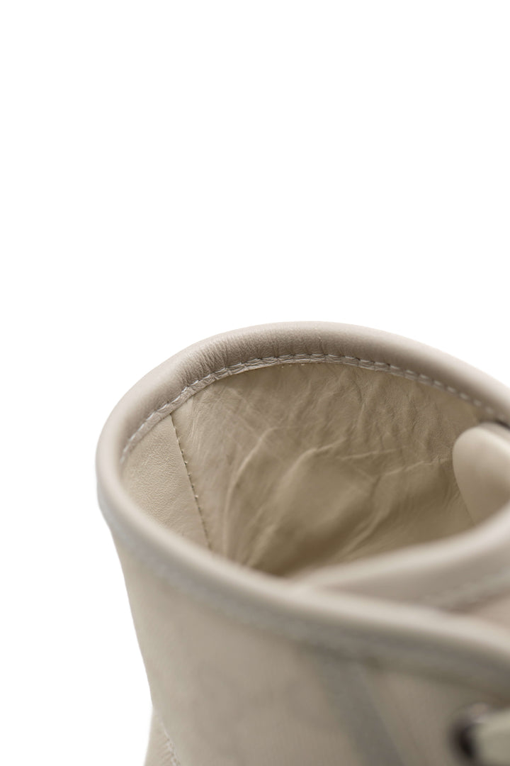 Tenis Gucci beige talla 9 USA, detalle high top preloved | ClosetRehab