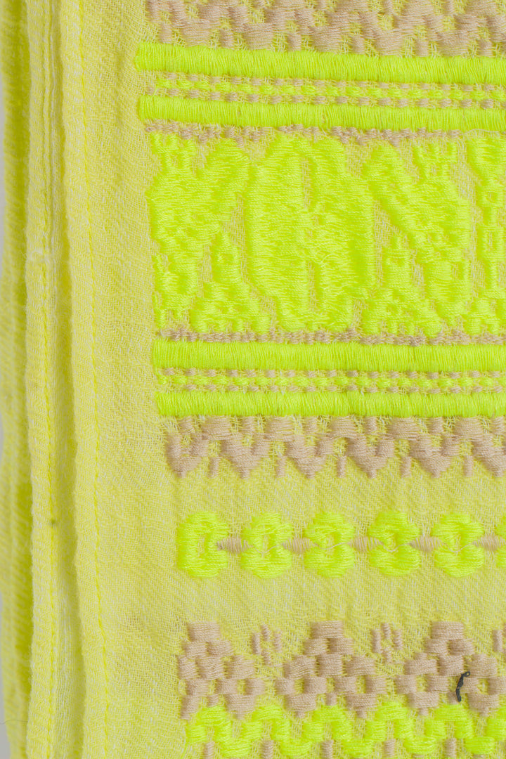 Bufanda J.Crew amarillo, detalle – ClosetRehab