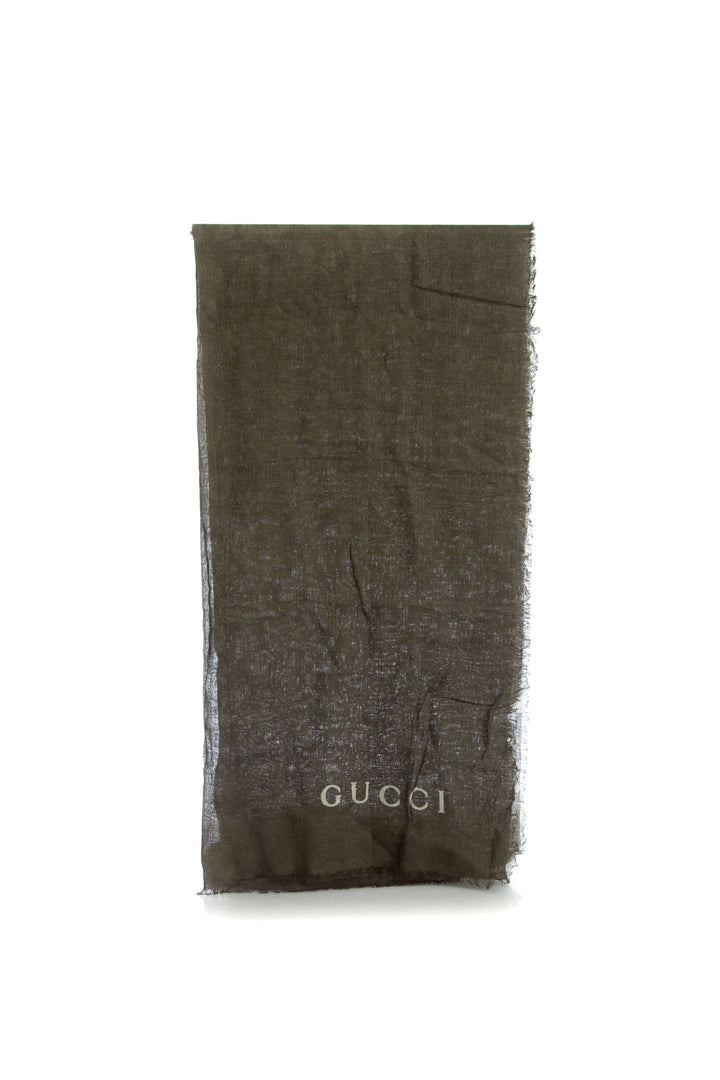 Bufanda Gucci, vista frontal – ClosetRehab