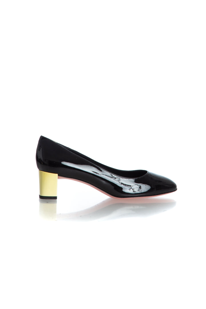 Zapato Fendi negro, vista frontal – ClosetRehab