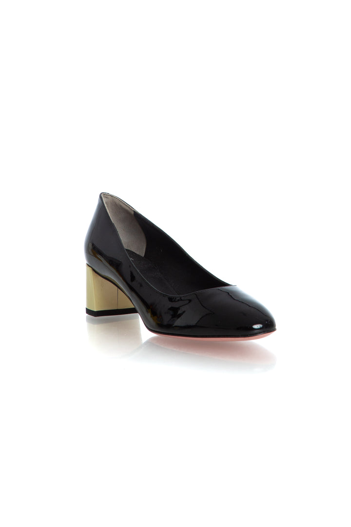Zapato Fendi negro, vista lateral – ClosetRehab