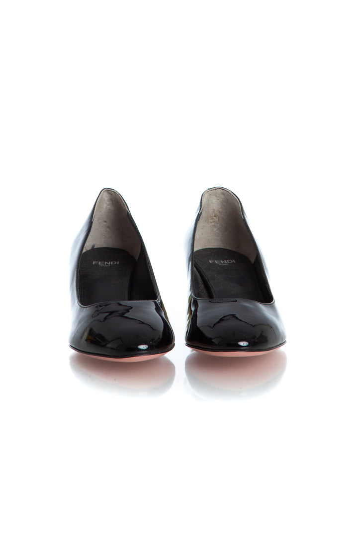 Zapato Fendi negro, detalle 6 – ClosetRehab