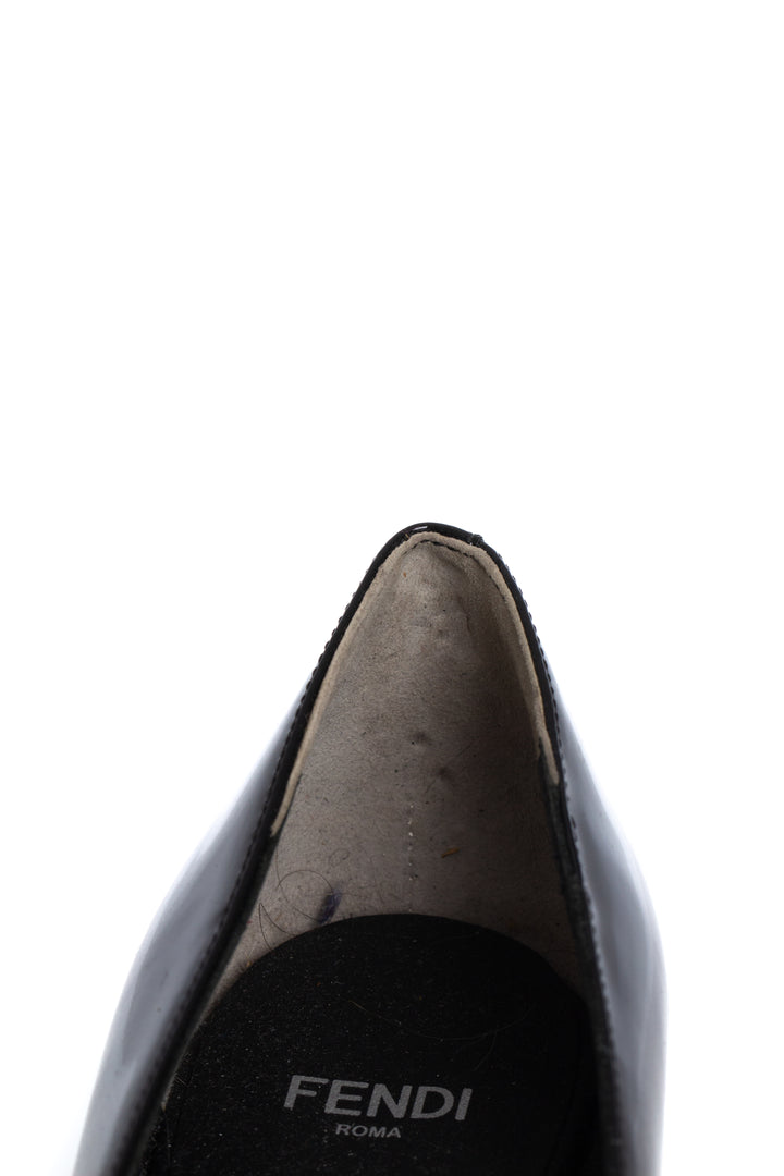 Zapato Fendi negro, detalle 10 – ClosetRehab