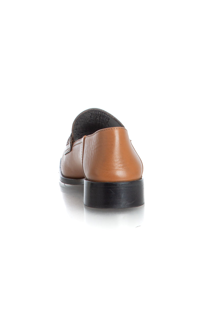 Zapato Massimo Dutti café, detalle – ClosetRehab