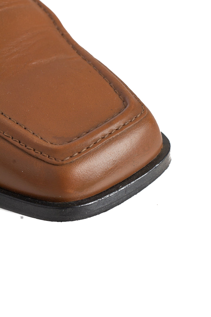 Zapato Massimo Dutti café, detalle 9 – ClosetRehab