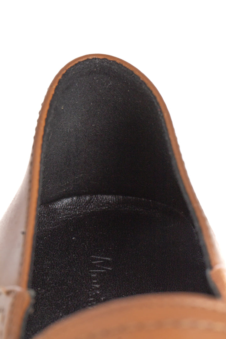 Zapato Massimo Dutti café, detalle 10 – ClosetRehab