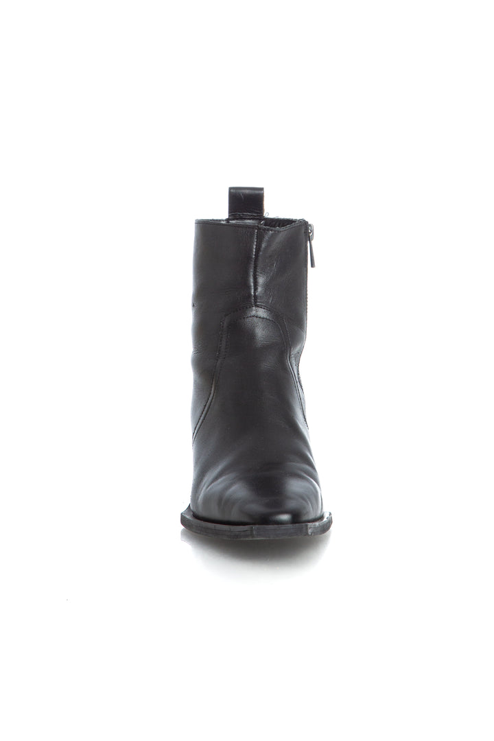 Bota Mango negro, vista posterior – ClosetRehab