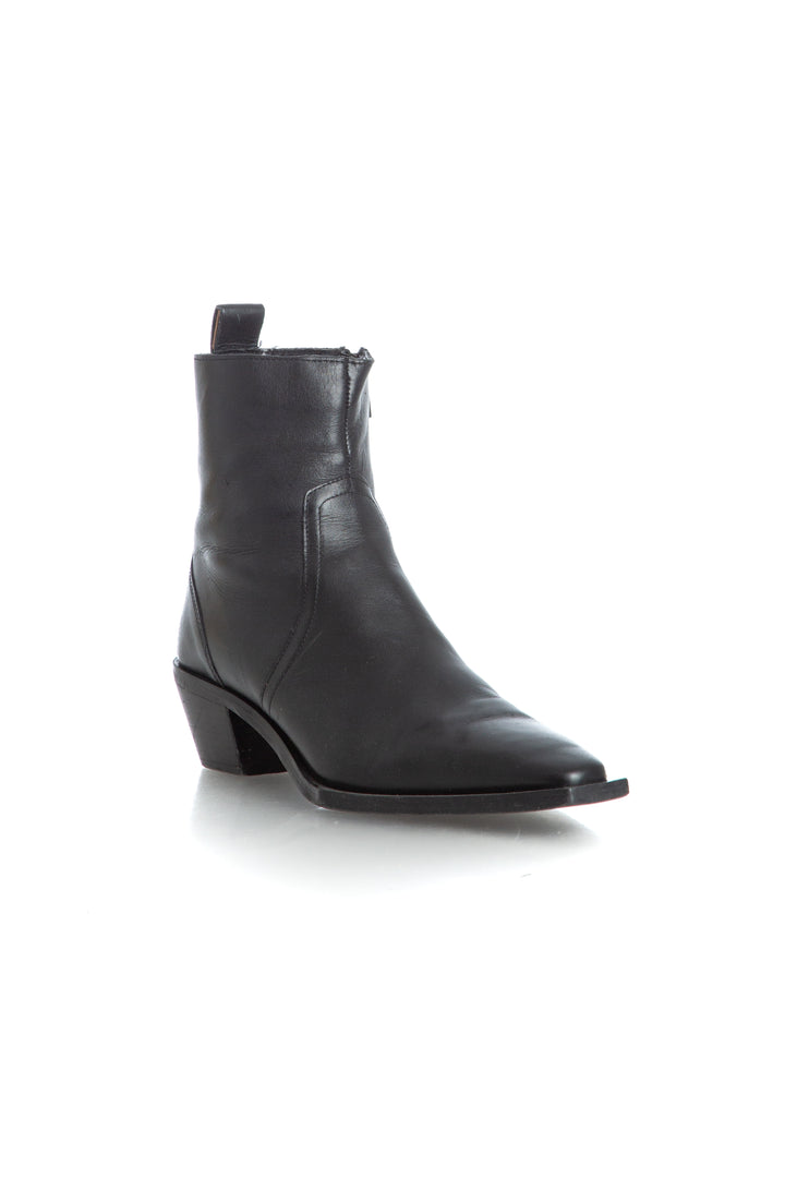 Bota Mango negro, vista lateral – ClosetRehab