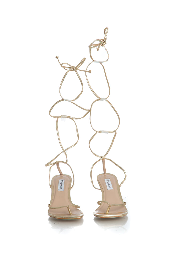 Zapato Steve Madden dorado, detalle 6 – ClosetRehab