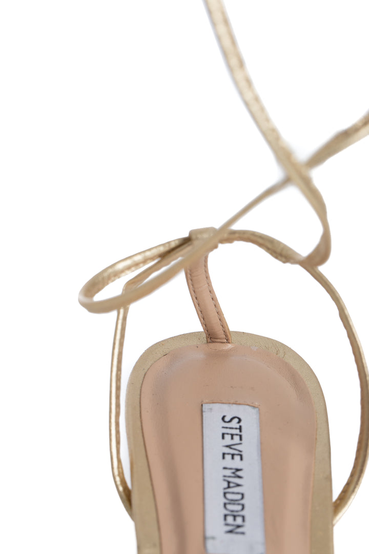 Zapato Steve Madden dorado, detalle 10 – ClosetRehab