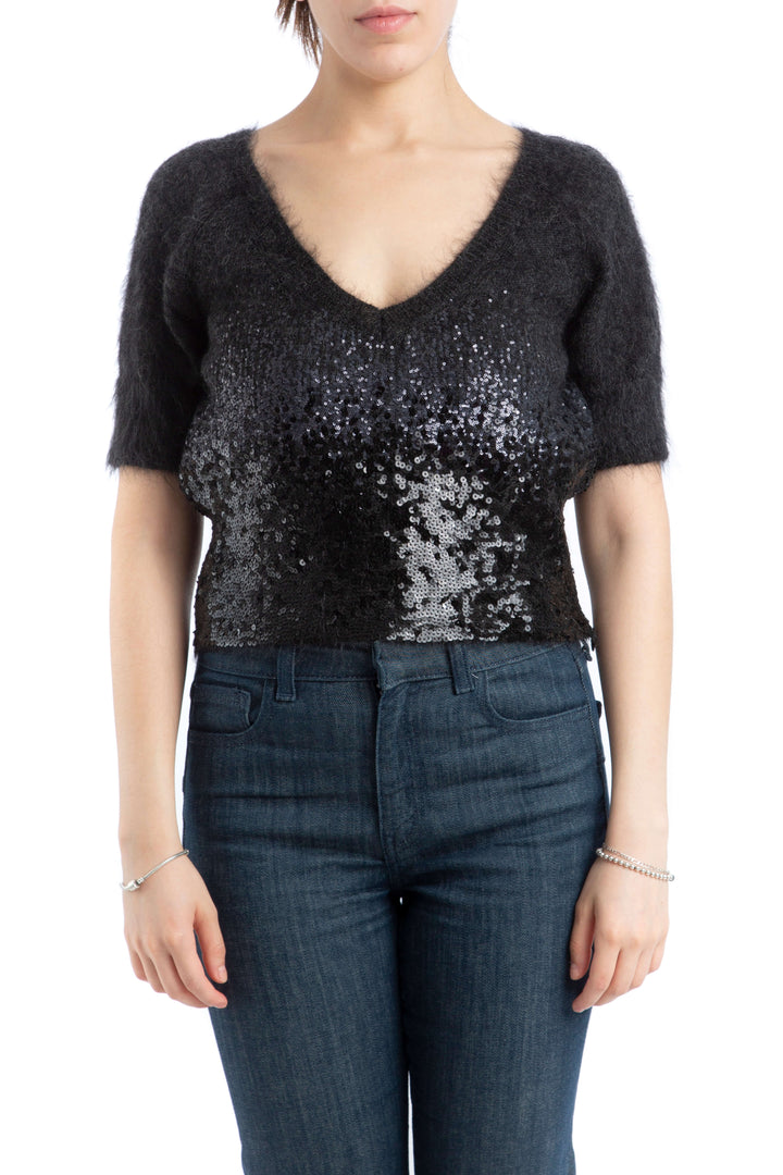Blusa Louis Vuitton, vista frontal – ClosetRehab