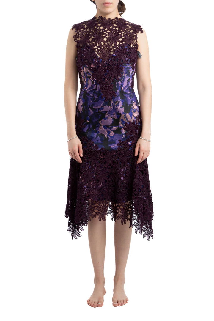 Vestido Monique Lhuillier, vista frontal – ClosetRehab