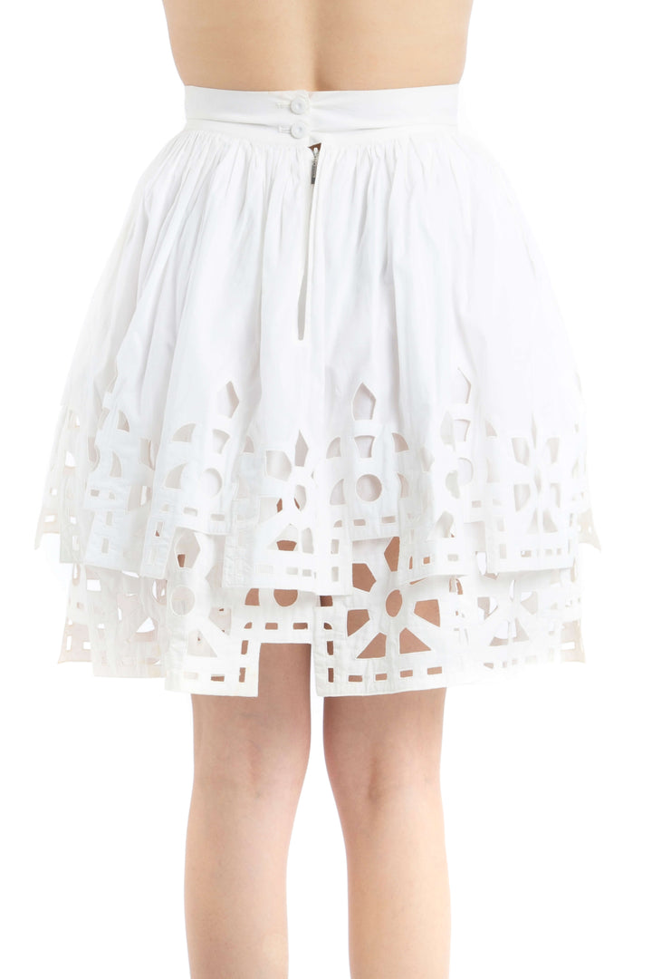 Falda Fendi, vista lateral – ClosetRehab