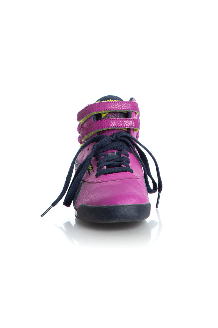 Zapato morado, vista posterior – ClosetRehab