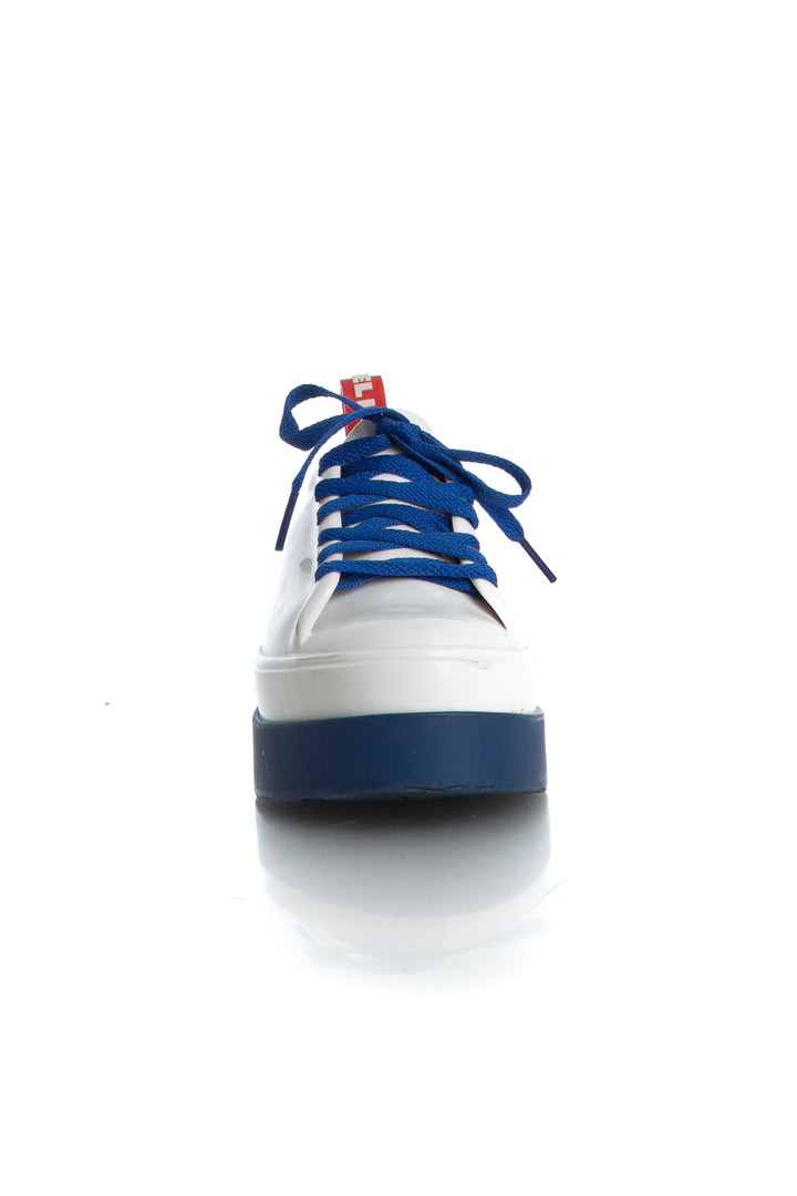 Zapato Melissa blanco, vista posterior – ClosetRehab