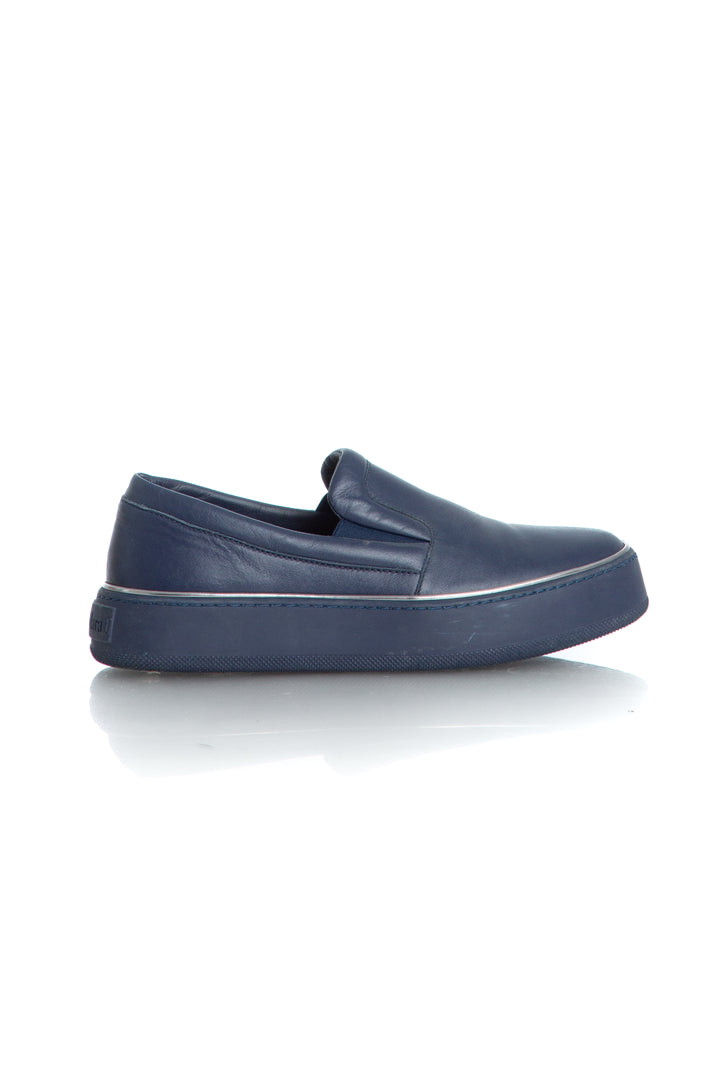 Zapato Max Mara blanco, vista frontal – ClosetRehab