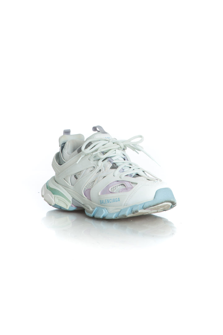 Zapato Balenciaga blanco, vista lateral – ClosetRehab