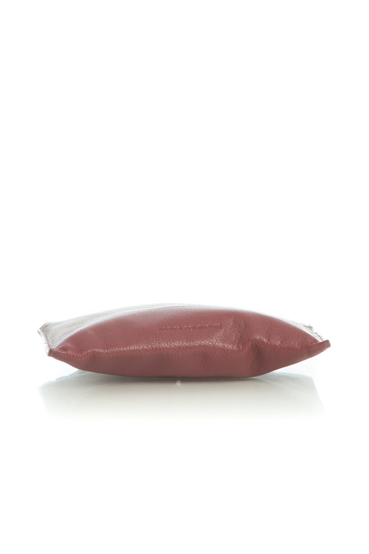 Bolsa Adolfo Dominguez café y morado, detalle 6 – ClosetRehab