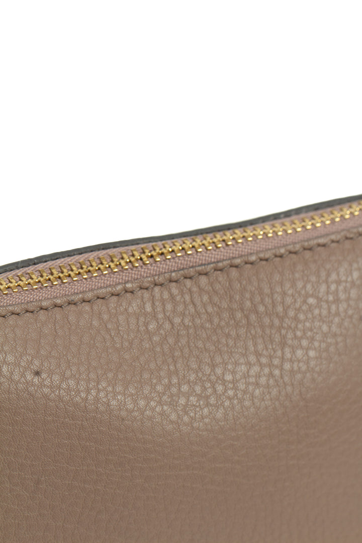 Bolsa Adolfo Dominguez café y morado, detalle 9 – ClosetRehab