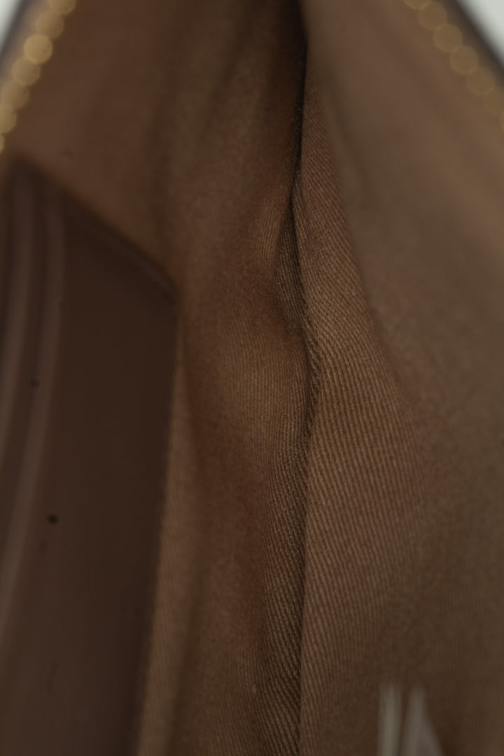 Bolsa Adolfo Dominguez café y morado, detalle 12 – ClosetRehab