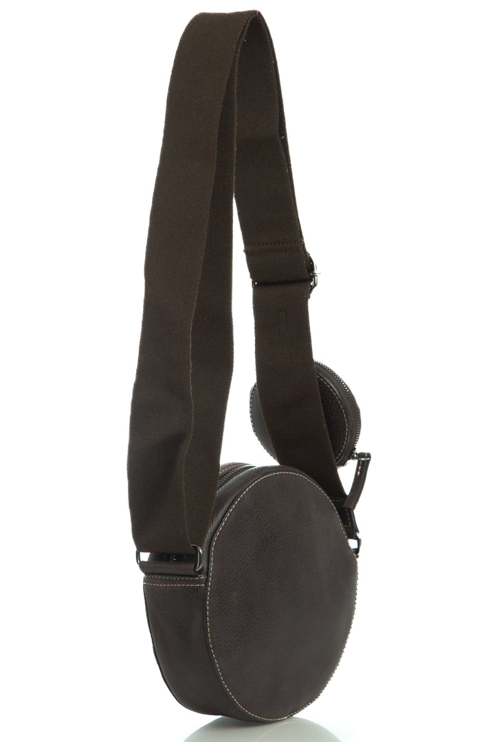 Bolsa Massimo Dutti café, vista posterior – ClosetRehab