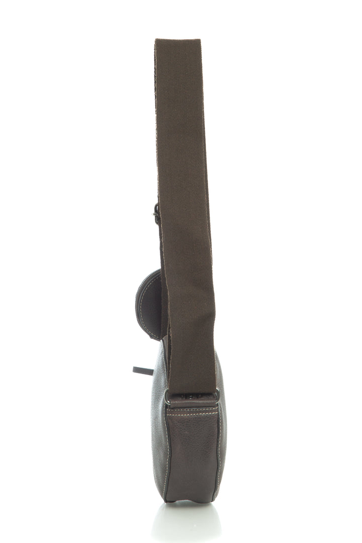 Bolsa Massimo Dutti café, vista lateral – ClosetRehab